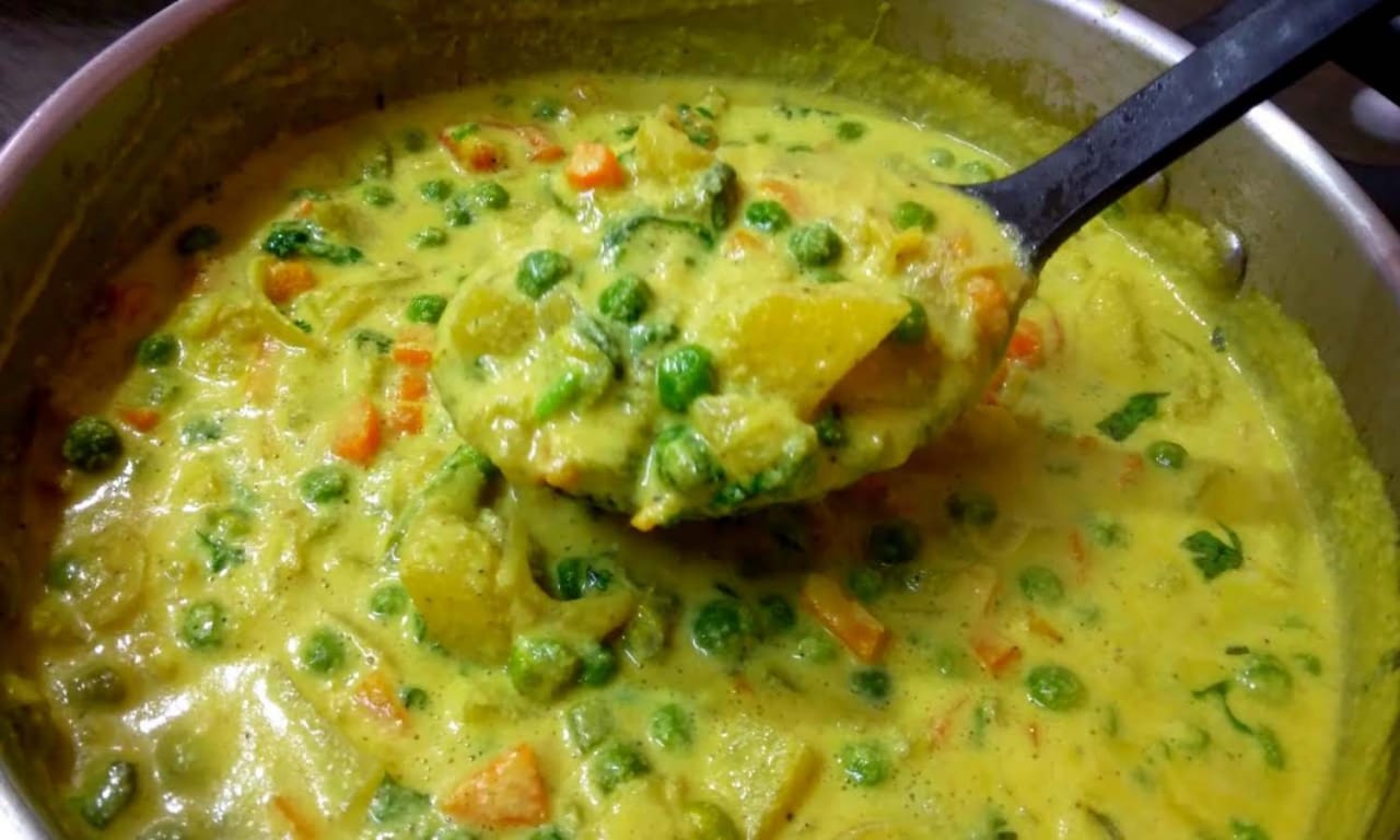 Special green peas curry recipe