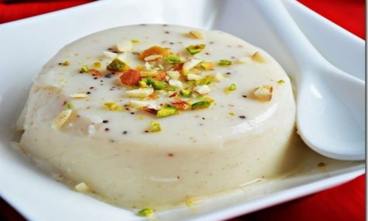 Tender Coconut pudding recipe