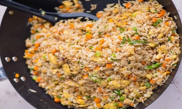 Perfect egg dried rice recipe