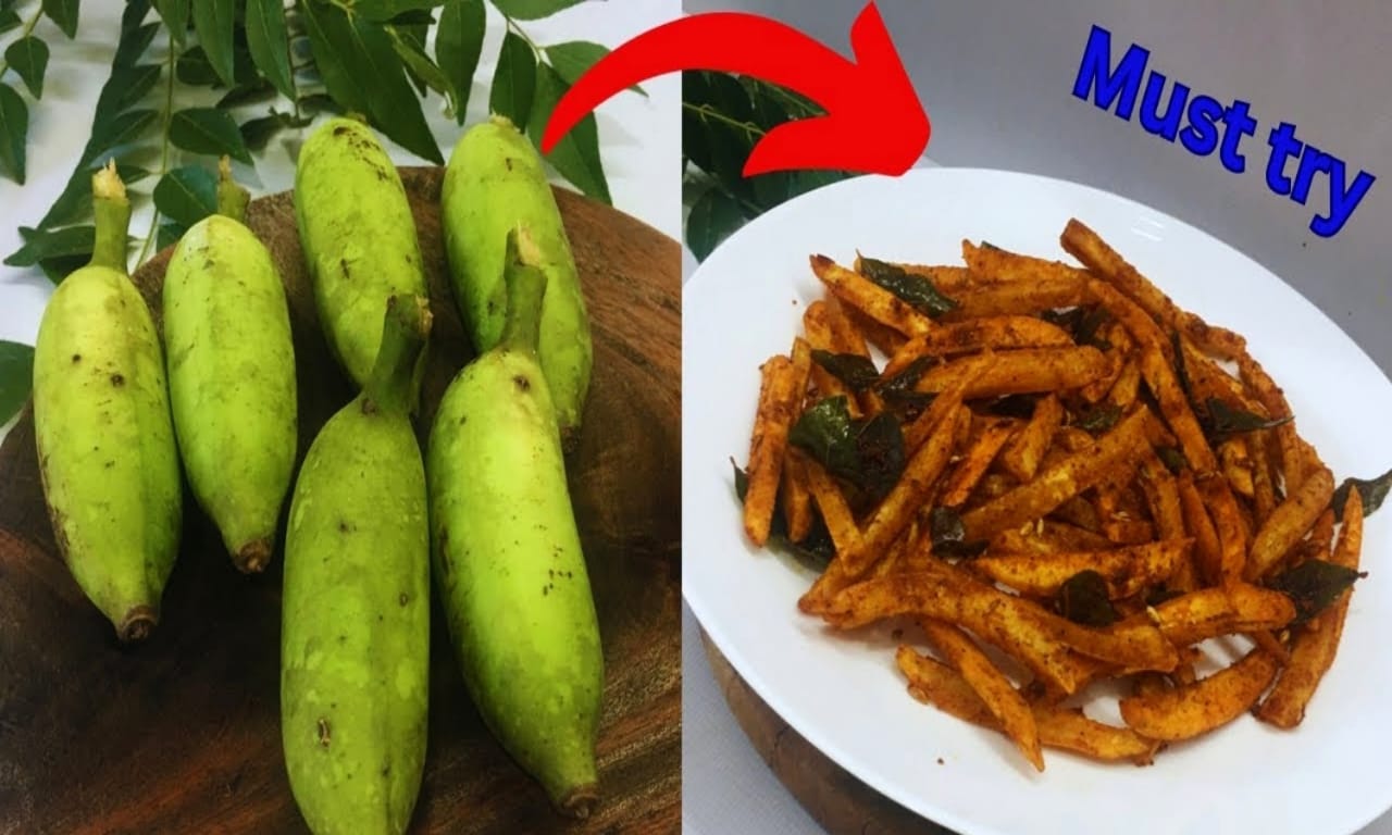 Raw Banana fry recipe