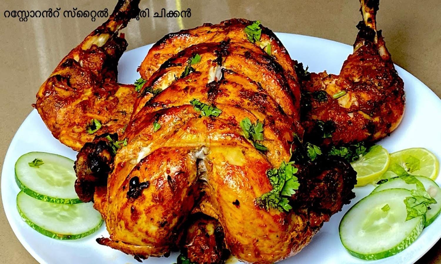 Thanthoori chicken recipe