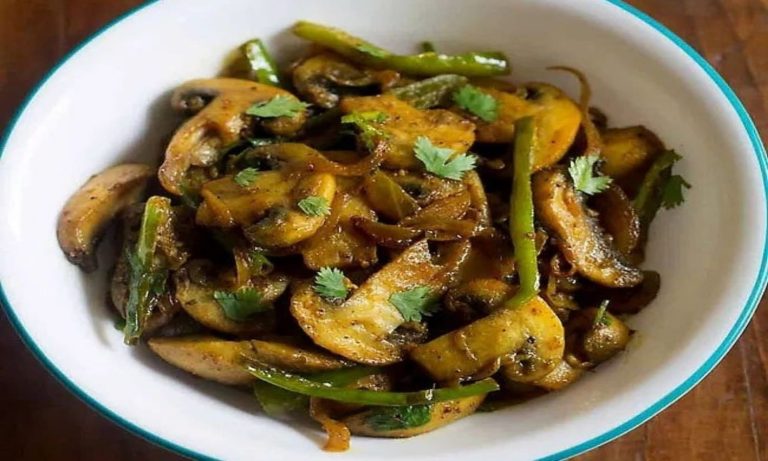 Mushroom masala fry recipe