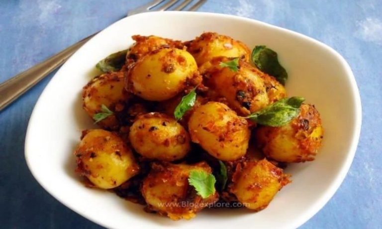 Baby potato masala recipe