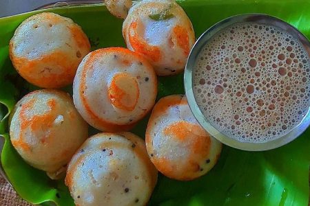 പണിയാരവും മധുരമുള്ള കാപ്പിയും |Easy healthy Paniyaaram recipe