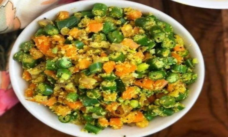 Carrot beans thoran recipe