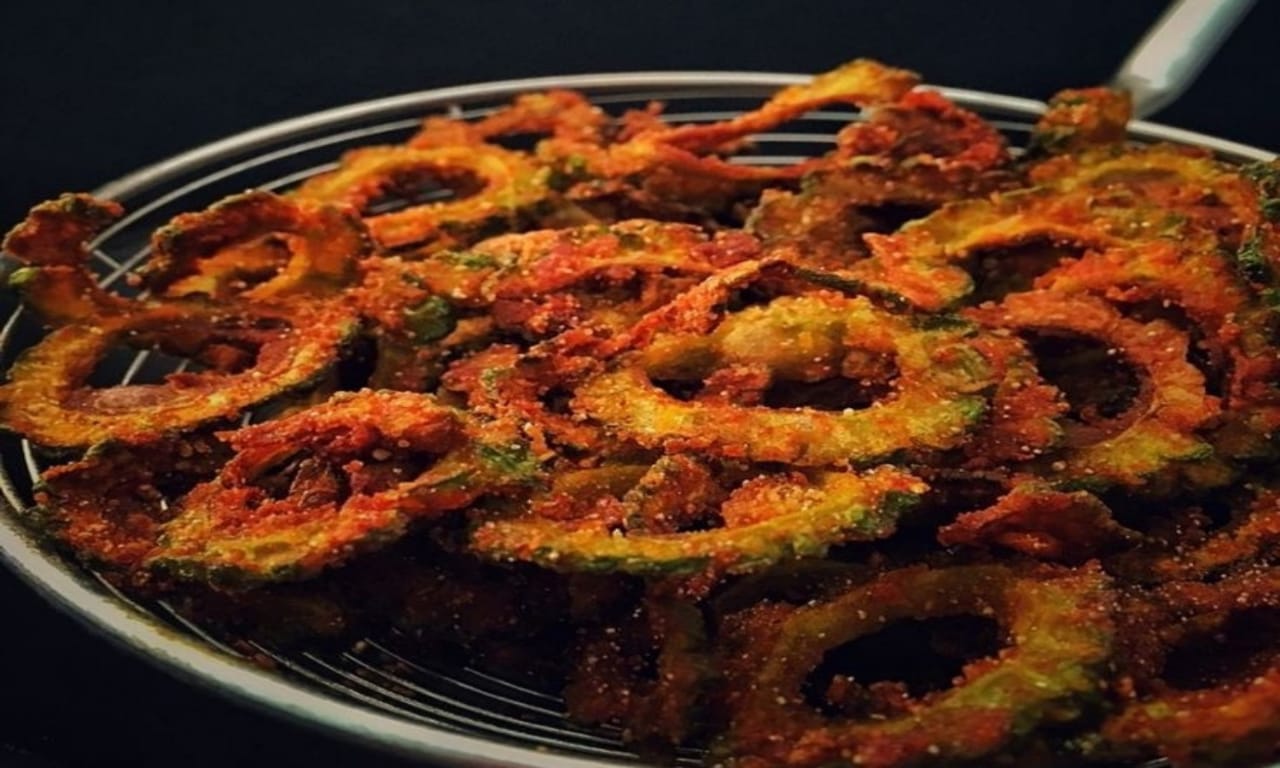 Special bittergaurd fry recipe