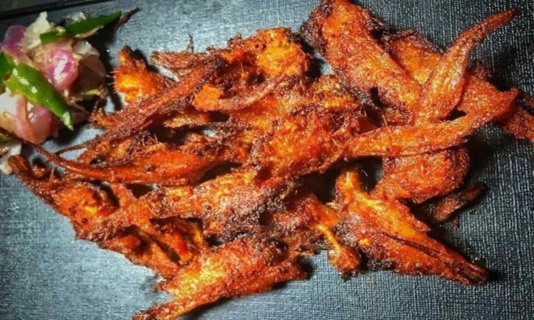 Dry fish fry recipe