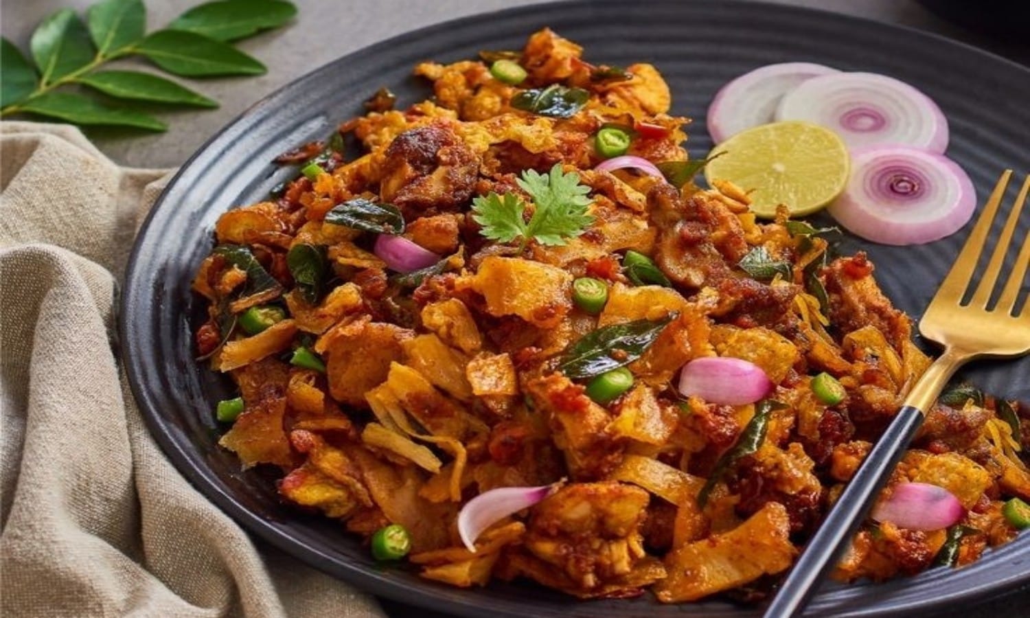 Chilli Porotta recipe