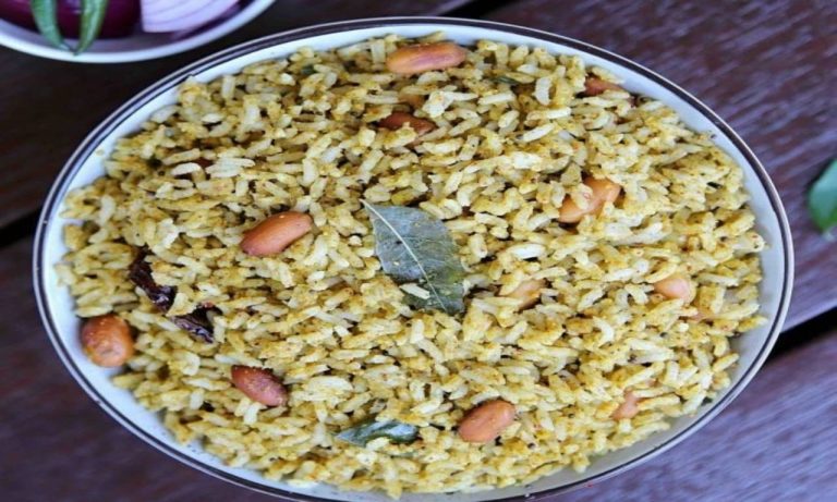 Curry leaves rice recipe