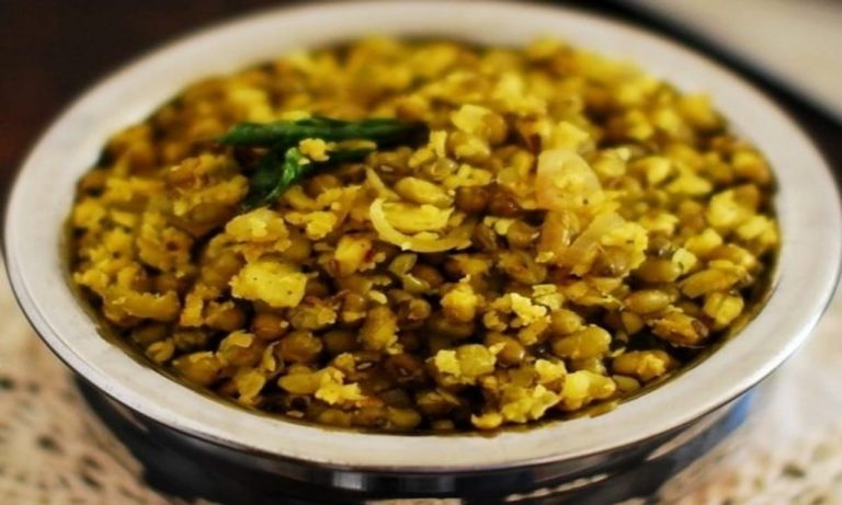 Easy Green gram thoran recipe