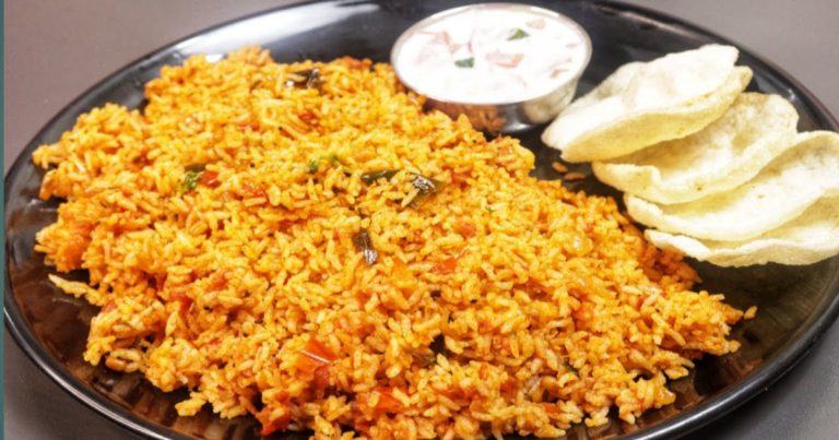 Simple And Tasty Tomato Rice Recipe