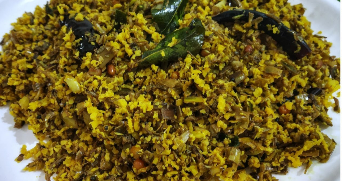 Tasty Vazhakoombu Thoran