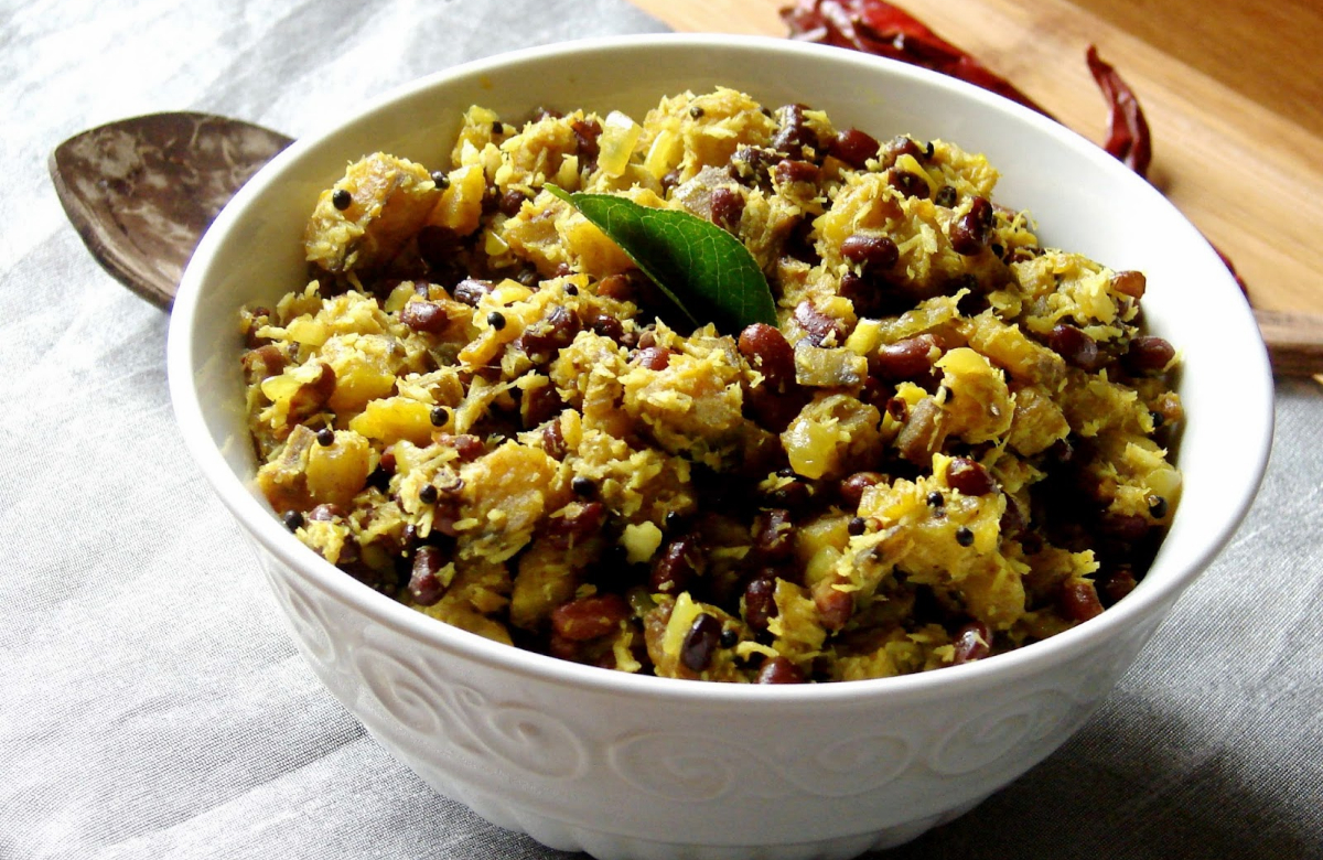 Vanpayar Kaaya Thoran Recipe വൻപയറും കായയും കൊണ്ട് നല്ല ഹെൽത്തി ...