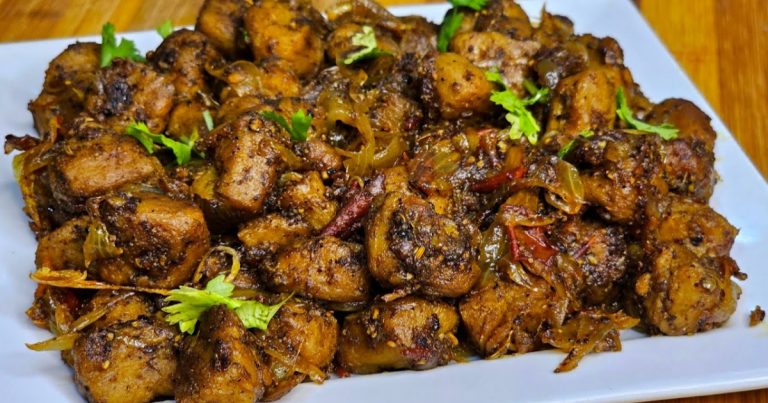 Tasty Soya Chunks Perattu Recipe