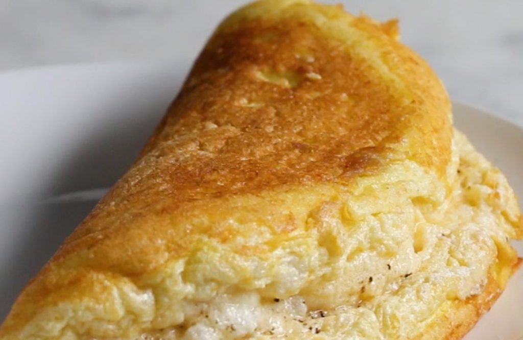 Fluffy Egg Omelette Recipe