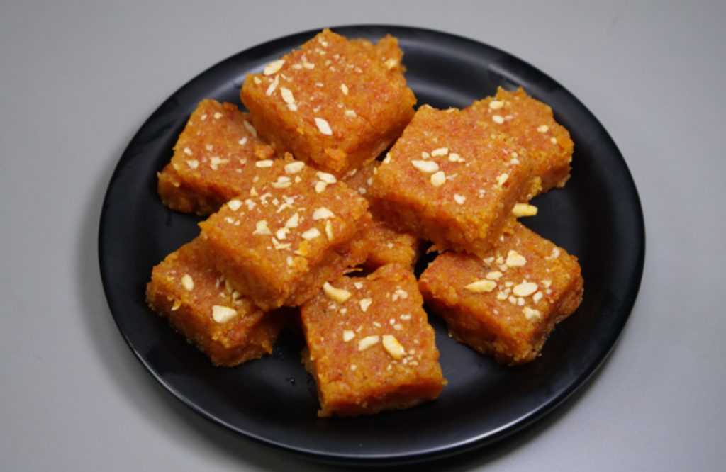 Special Carrot Burfi Recipe