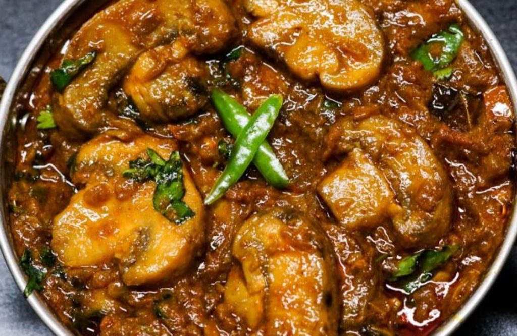 Special Mushroom Masala Curry