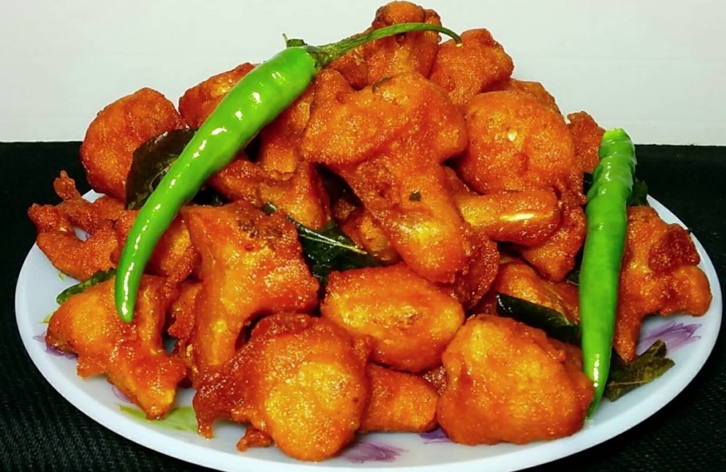 Thattukada Style Cauliflower Fry