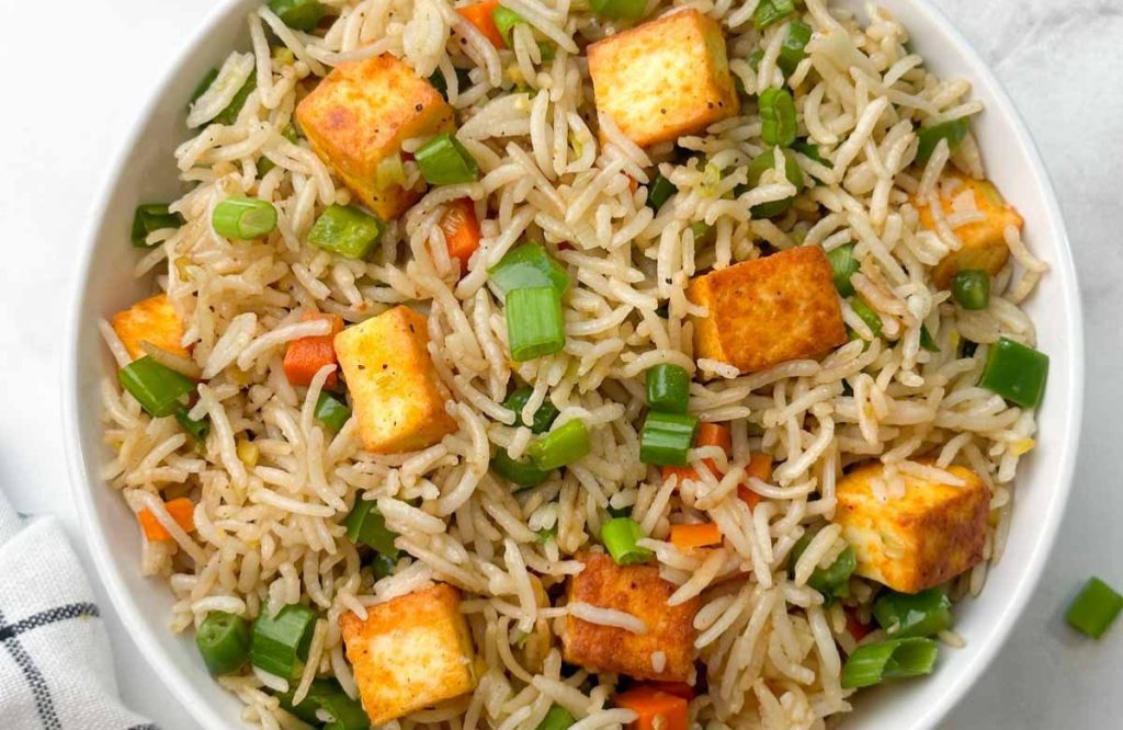 Paneer Fried Rice Recipe