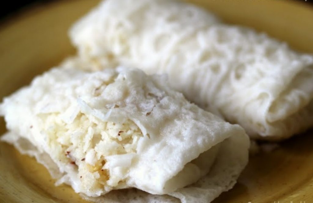 Easy Breakfast Using Rice Flour And Coconut