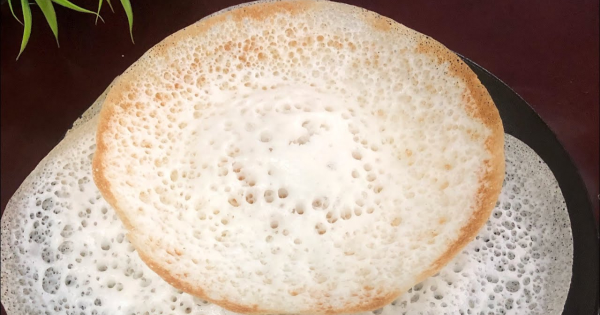 Soft And Tasty Appam