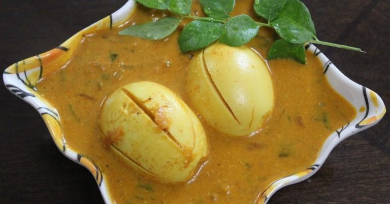 Egg Curry For Appam