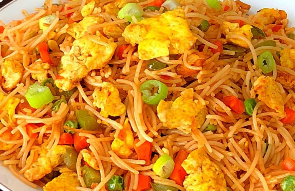 Semiya Fried Rice Recipe