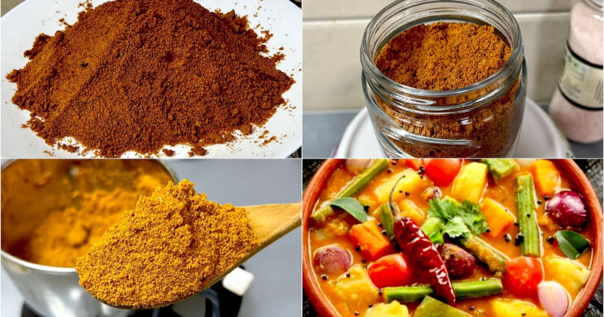 Homemade Sambar Powder