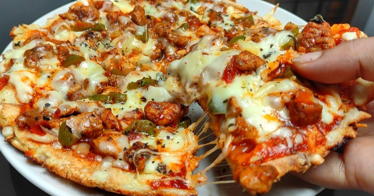 Homemade Bread Pizza