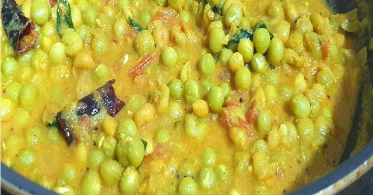 Green Peas Curry