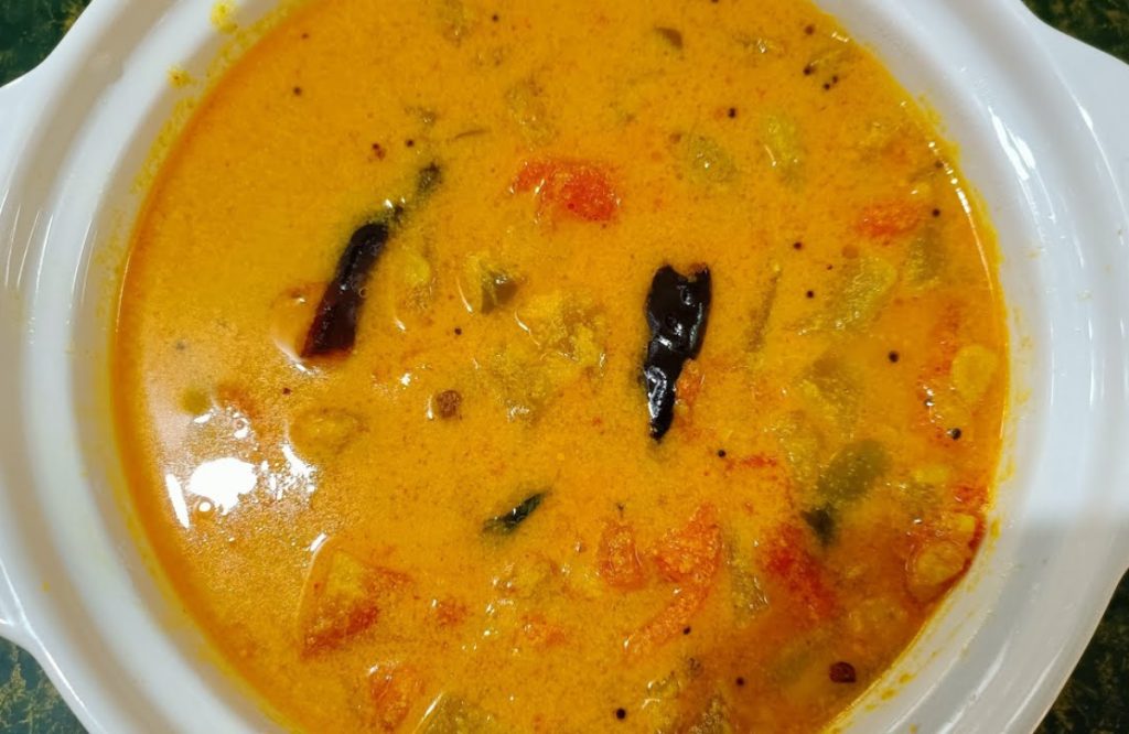 Kerala Parippu Kumbalanga Curry