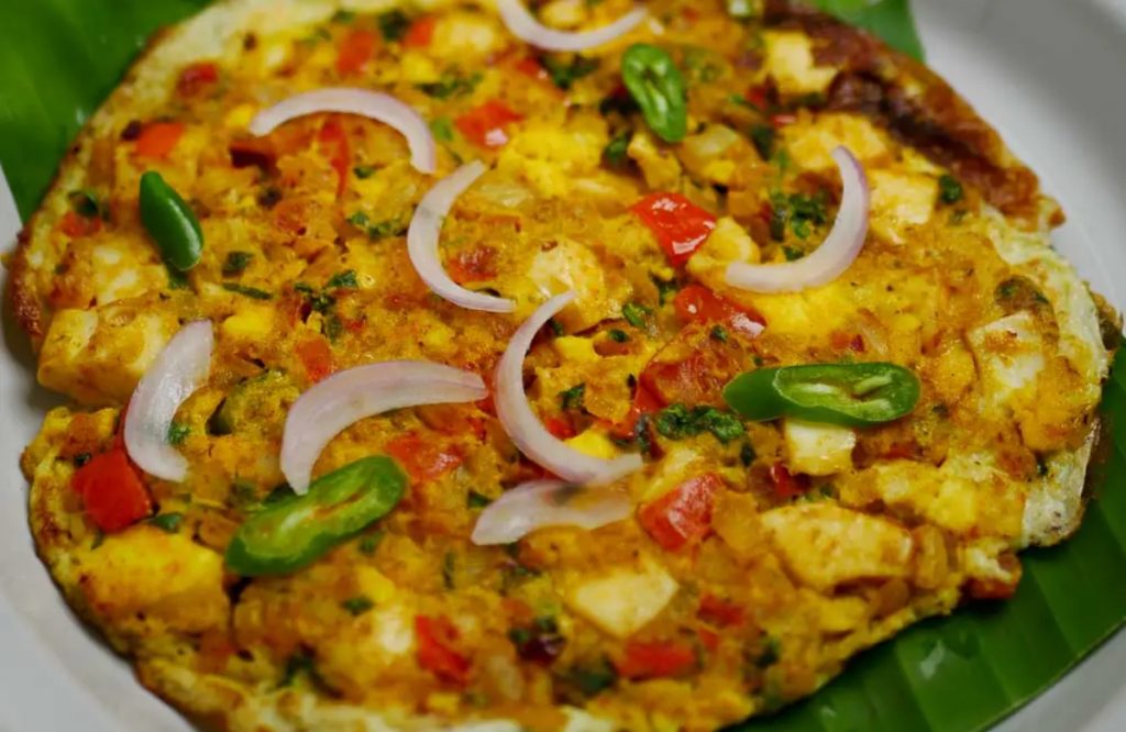 Thattukada style Omelette