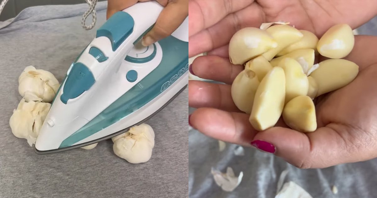 Trick to peel Garlics