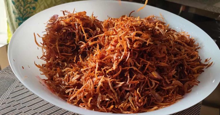 Onion Frying
