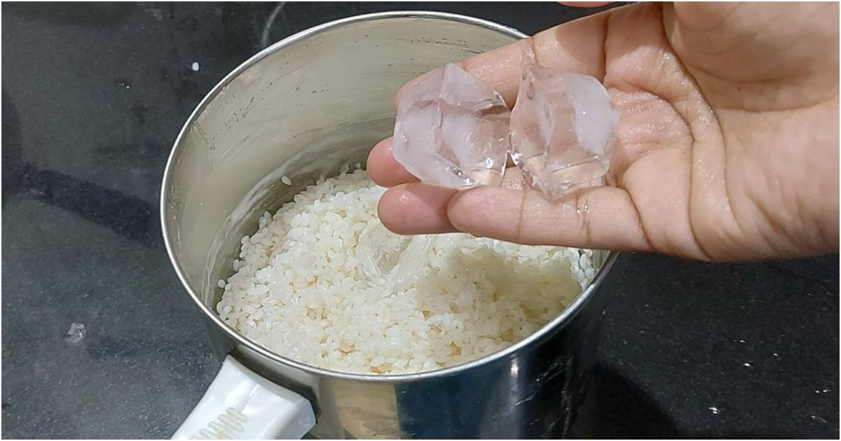 Soft Idli batter using Ice cube
