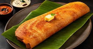 Broken wheat dosa