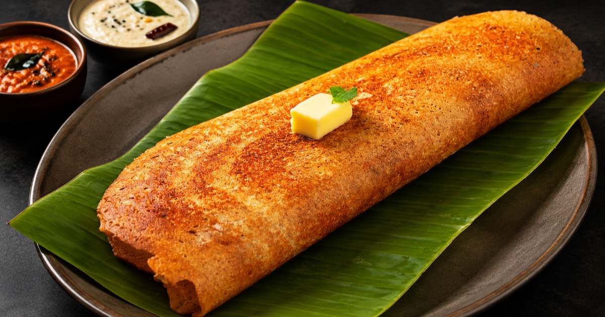 Broken wheat dosa