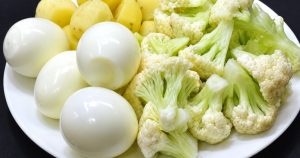Cauliflower egg recipe