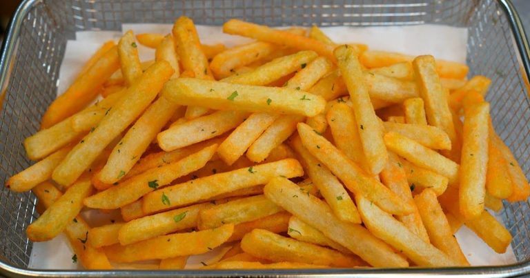 Crispy French fries recipe