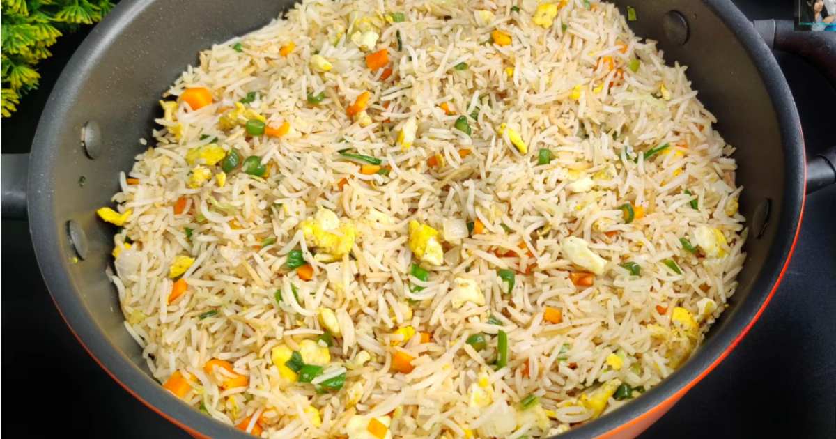 Easy Egg Fried Rice Recipe