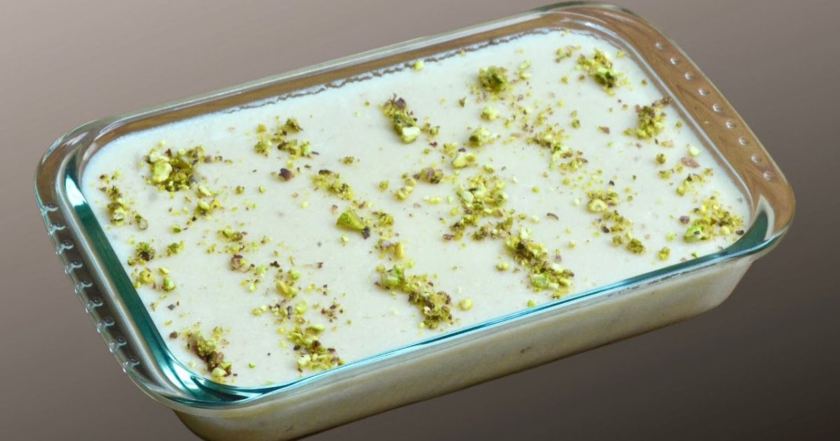 Tender Coconut pudding
