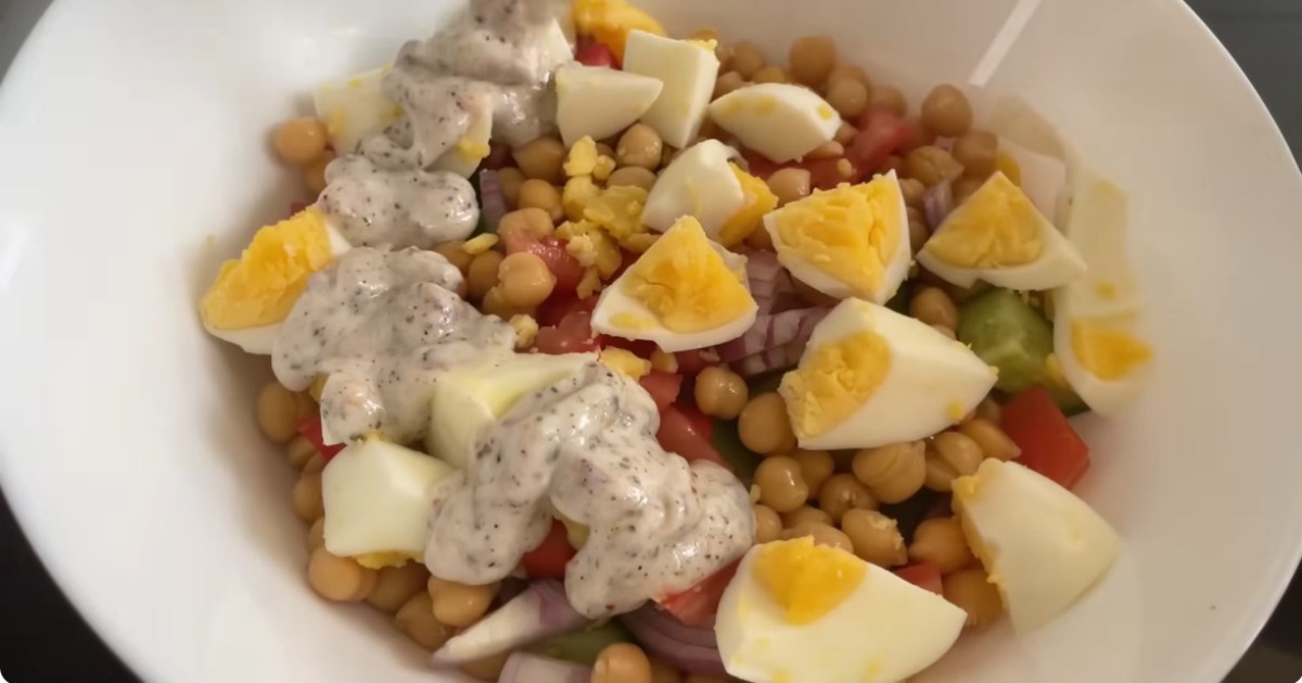 High protein salad recipe