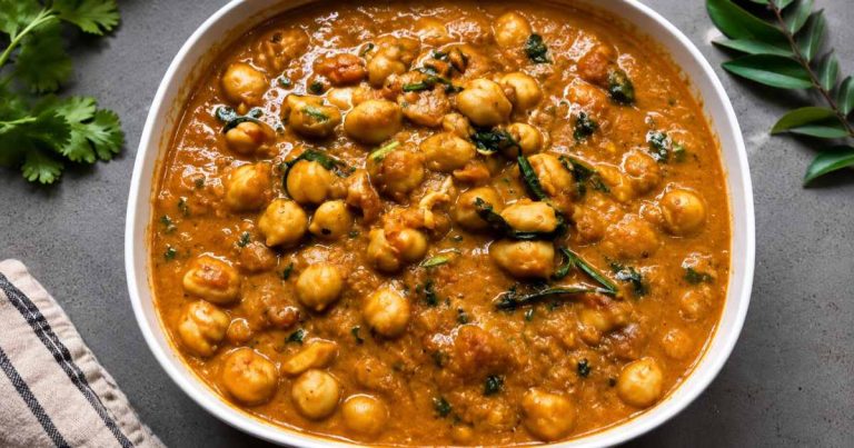 White Chana Masala Recipe